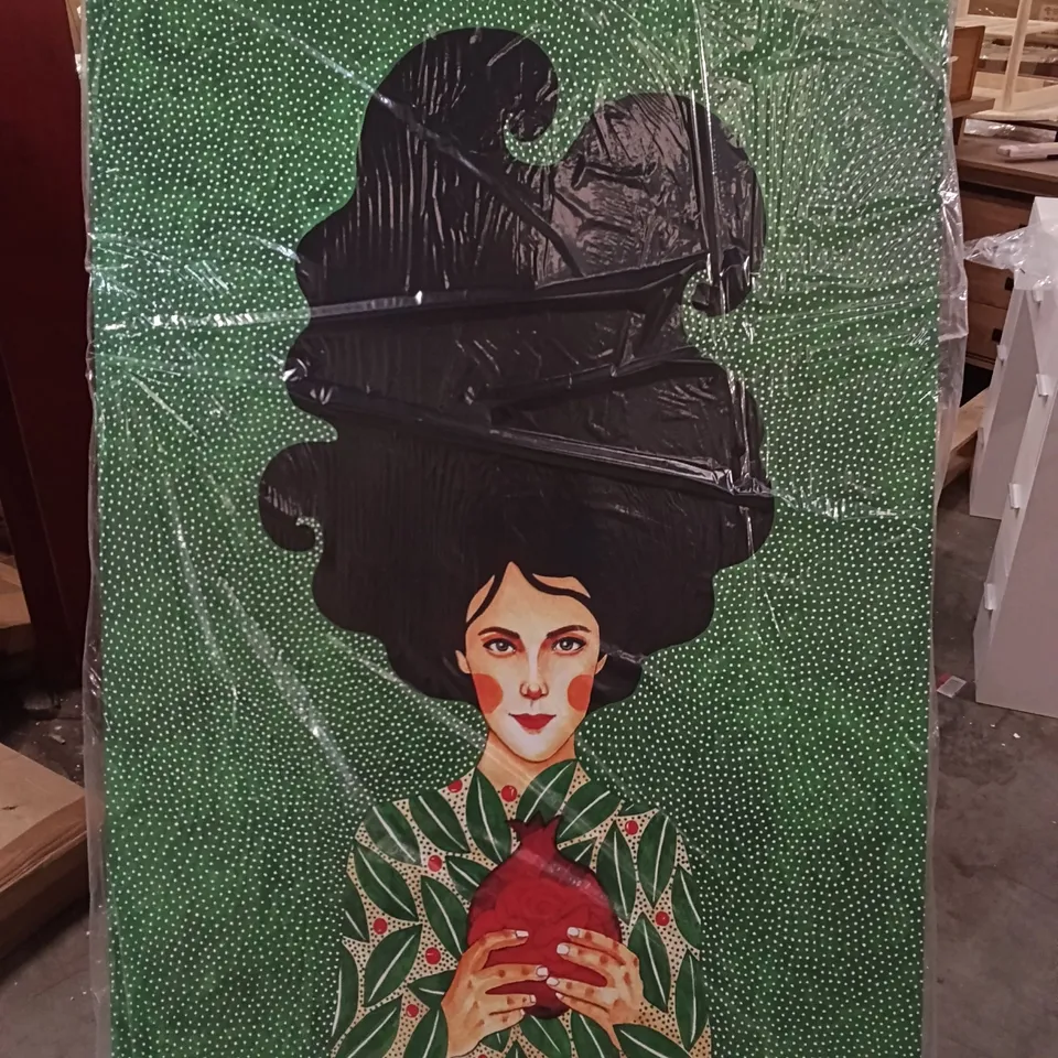 BOXED 'OUT OF DAYDREAMS' BY HÜLYA ÖZDEMIR - PRINTED CANVAS ART