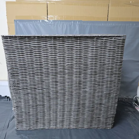 RATTAN LAUNDRY SORTER 