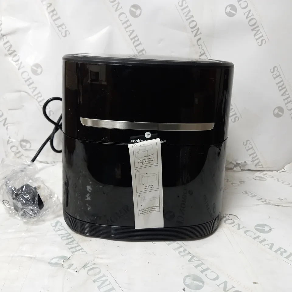COOK'S ESSENTIALS 4L AIR FRYER BLACK
