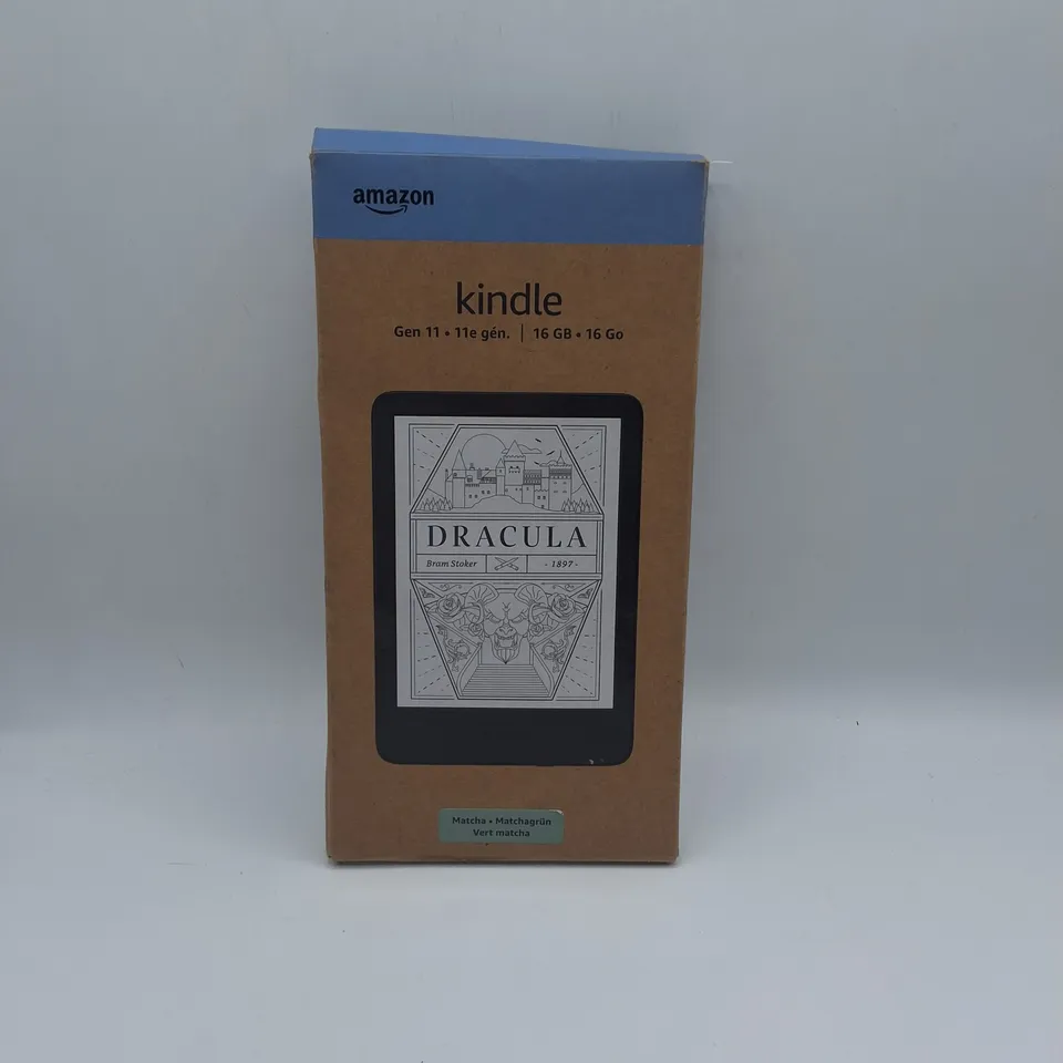 BOXED AMAZON KINDLE GEN 11 16GB IN MATCHA