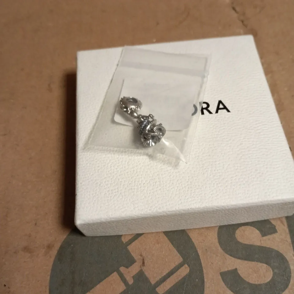 PANDORA BLUE/SILVER CHARM BOXED