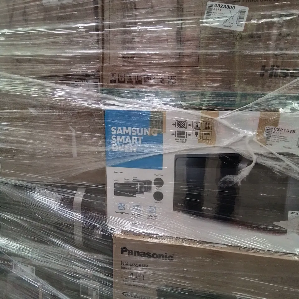 PALLET OF APPROXIMATELY 15 UNPROCESSED RAW RETURN HOUSEHOLD AND ELECTRICAL GOODS TO INCLUDE;