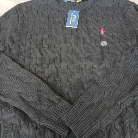 POLO RALPH LAUREN KNITTED JUMPER - SIZE M