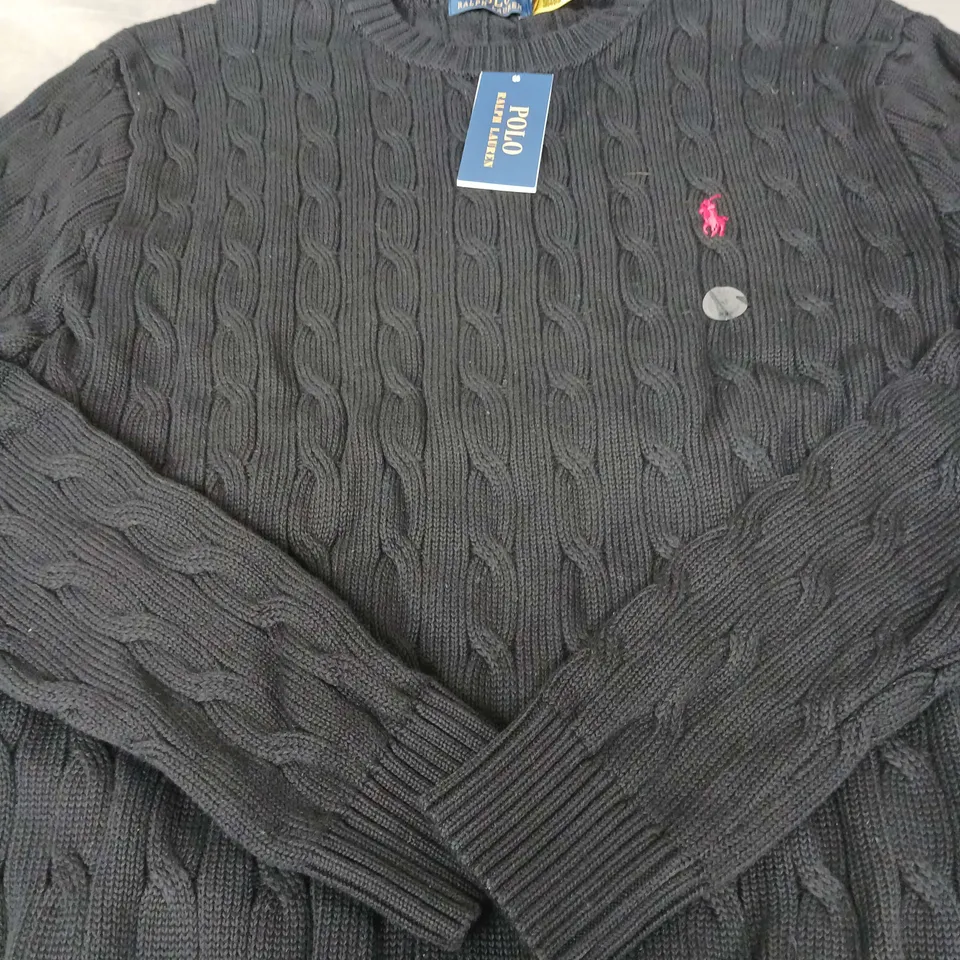 POLO RALPH LAUREN KNITTED JUMPER - SIZE M