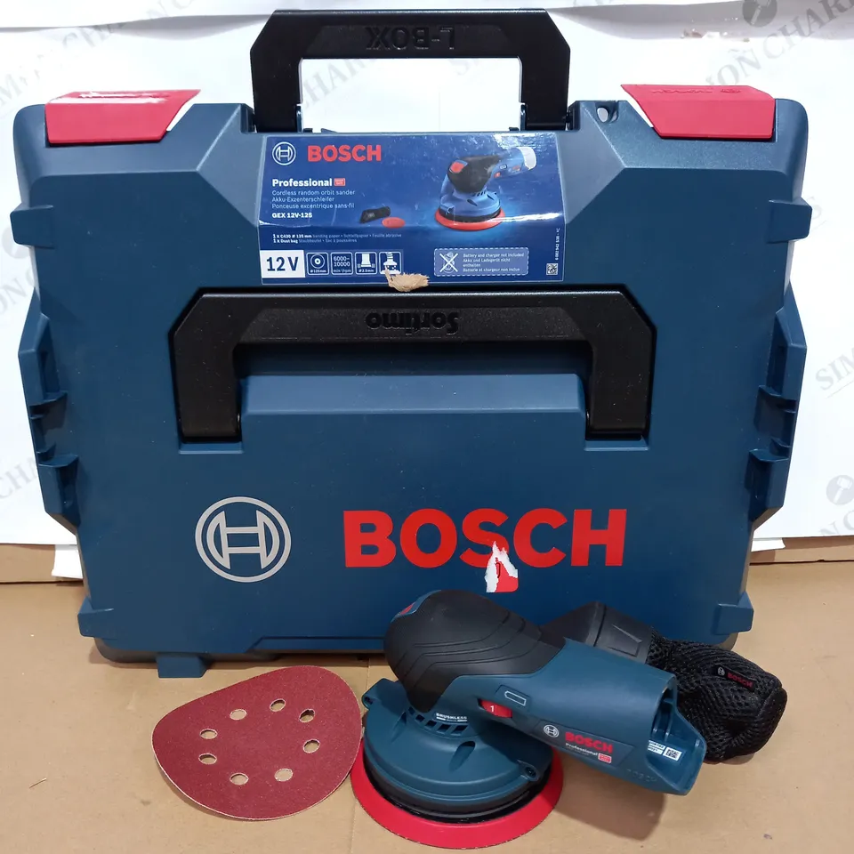BOSCH CORDLESS RANDOM ORBIT SANDER 