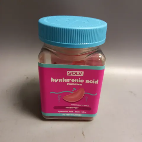 SOLV. HYALURONIC ACID GUMMIES X 60