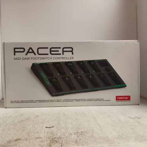 NEKTAR PACER MIDI DAW FOOTSWITCH CONTROLLER