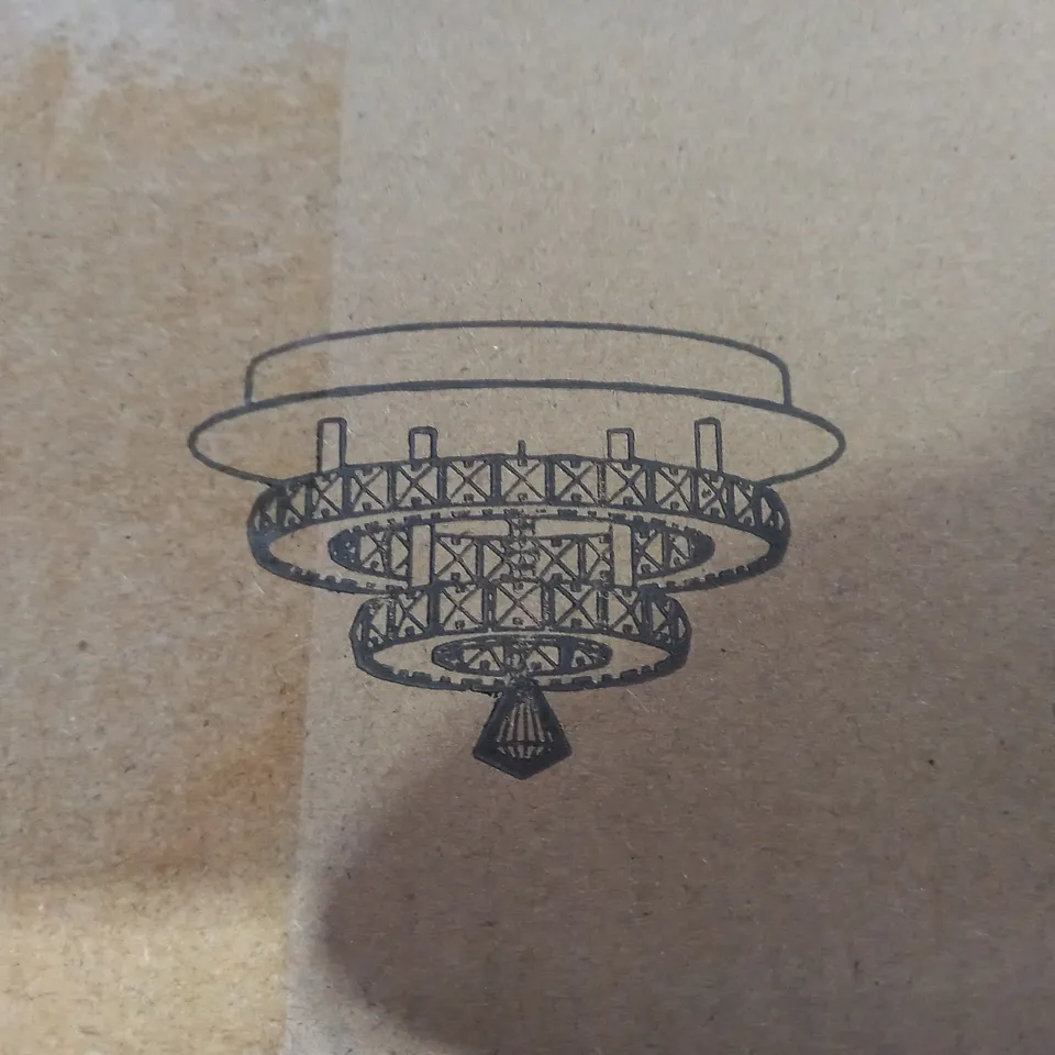 BOXED WARMIEHOMY LG0730 CEILING LIGHT IN CHROME 