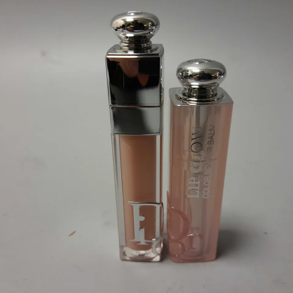 BOXED DIOR ADDICT LIP MAXIMIZER AND LIP GLOW