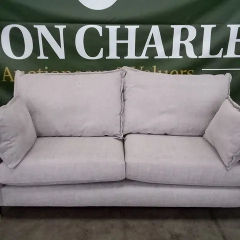 QUALITY THE LOUNGE CO DESIGNER 2.5 SEATER SOFA - GREY FABRIC