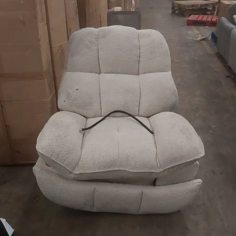 CHICAGO SWIVEL & ROCKER MANUAL RECLINER CHAIR - BEIGE