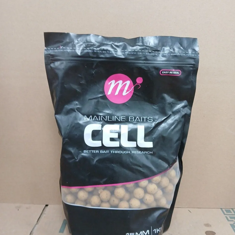 MAINLINE BAITS CELL 15MM PELLETS – 1KG
