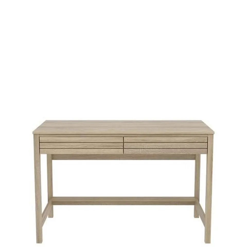 BOXED GRADE 1 OAK LOTTIE DESK (1 BOX)