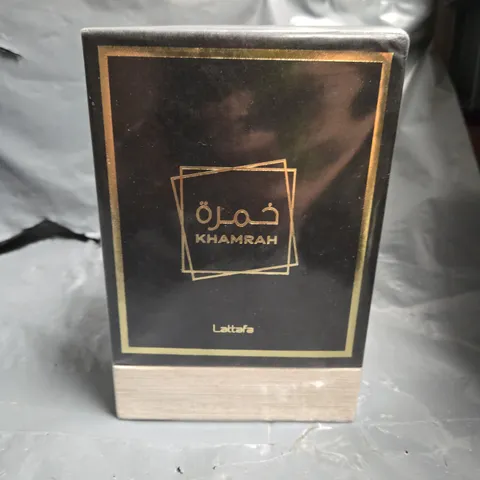 BOXED AND SEALED KHAMRAH LATTAFA EAU DE PARFUM 100ML