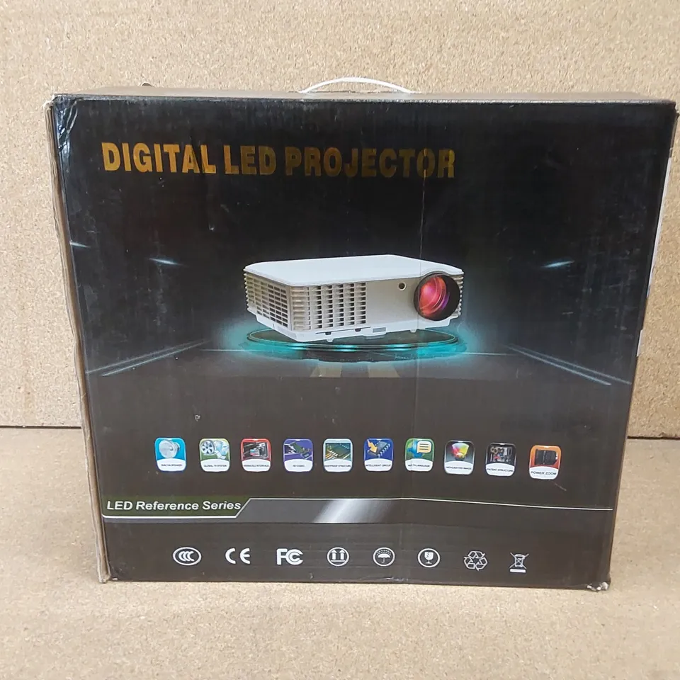 BOXED DIGITAL LED PROJECTOR