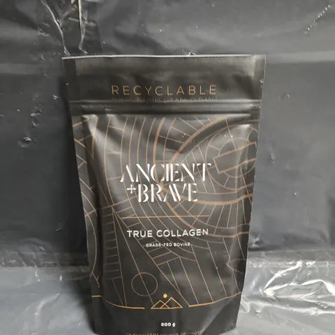 ANCIENT + BRAVE TRUE COLLAGEN – GRASS-FED BOVINE COLLAGEN POWDER, 200 G