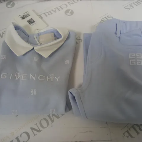 GIVENCHY TRACKSUIT IN LIGHT BLUE - 18 MONTHS