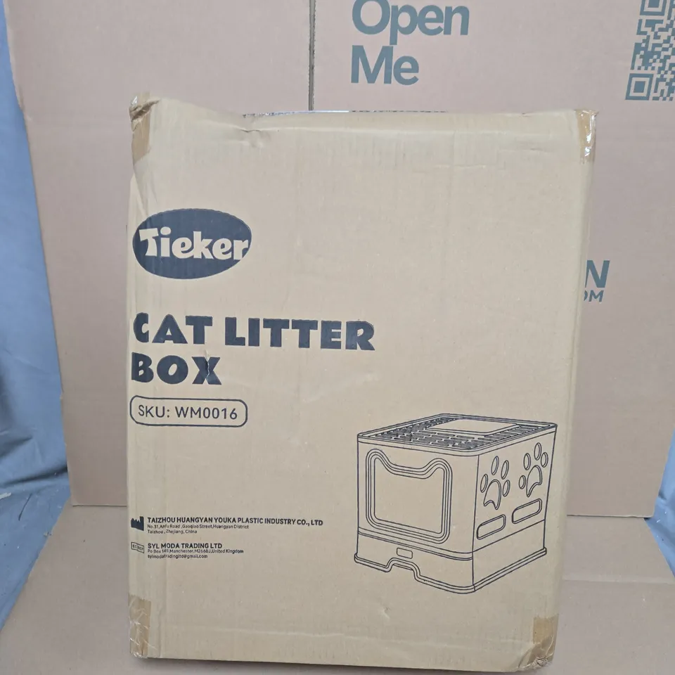 TIEKER CAT LITTER BOX 