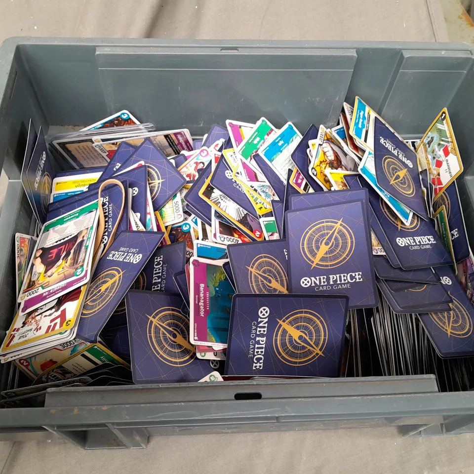 LARGE QUANTITY OF ONE PIECE TRADING CARD GAME