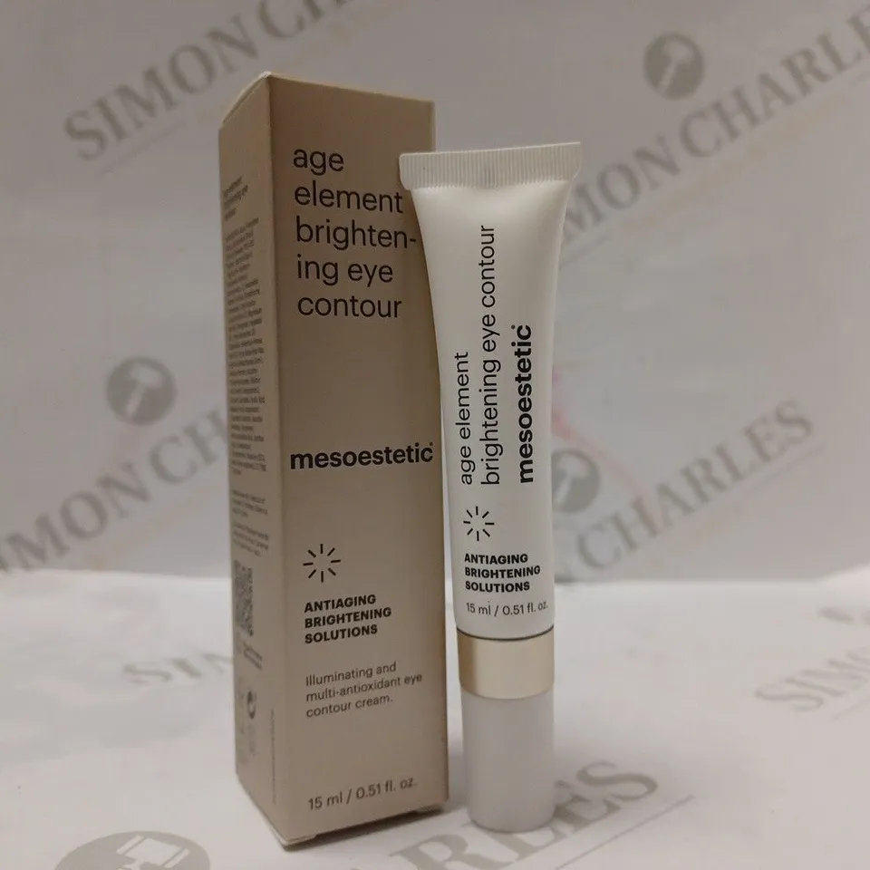 MESOESTETIC AGE ELEMENT BRIGHTENING EYE CONTOUR 15ML