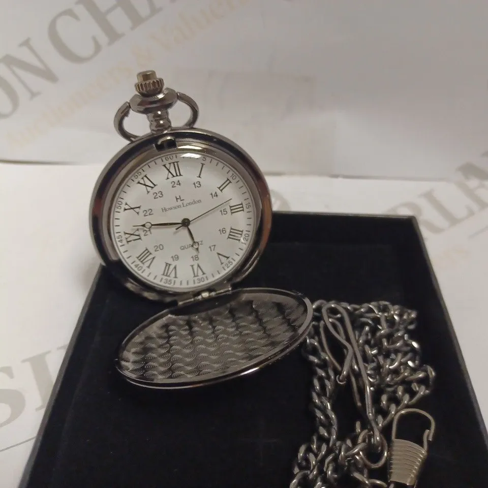HOWSON LONDON PERSONALISED POCKET WATCH - BROTHER BEST MAN 22/05/2024