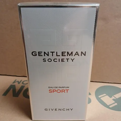 BOXED AND SEALED GENTLEMAN SOCIETY GIVNCHY EAU DE PARFUM SPORT 100ML