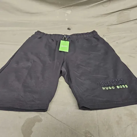 HUGO BOSS FLEECED CASUAL SHORTS - SIZE LARGE