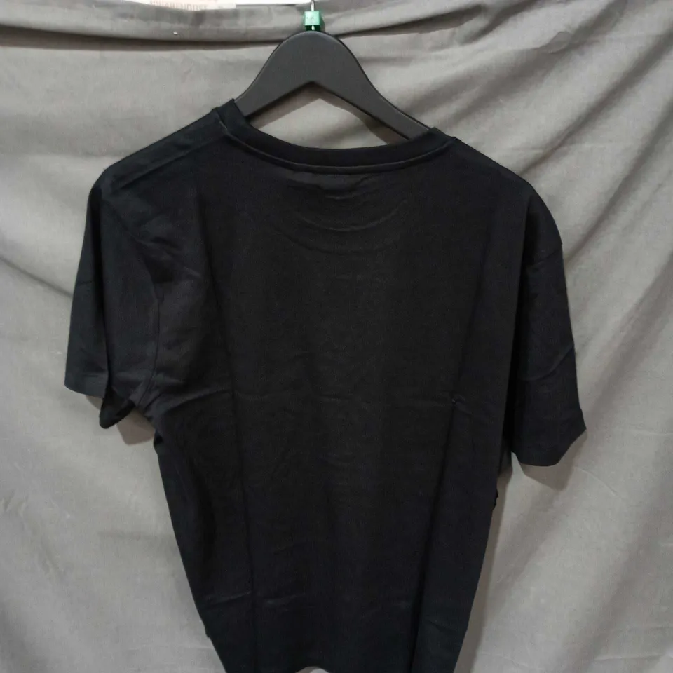 TM LEWIN BLACK T-SHIRT – MEN’S, UK L