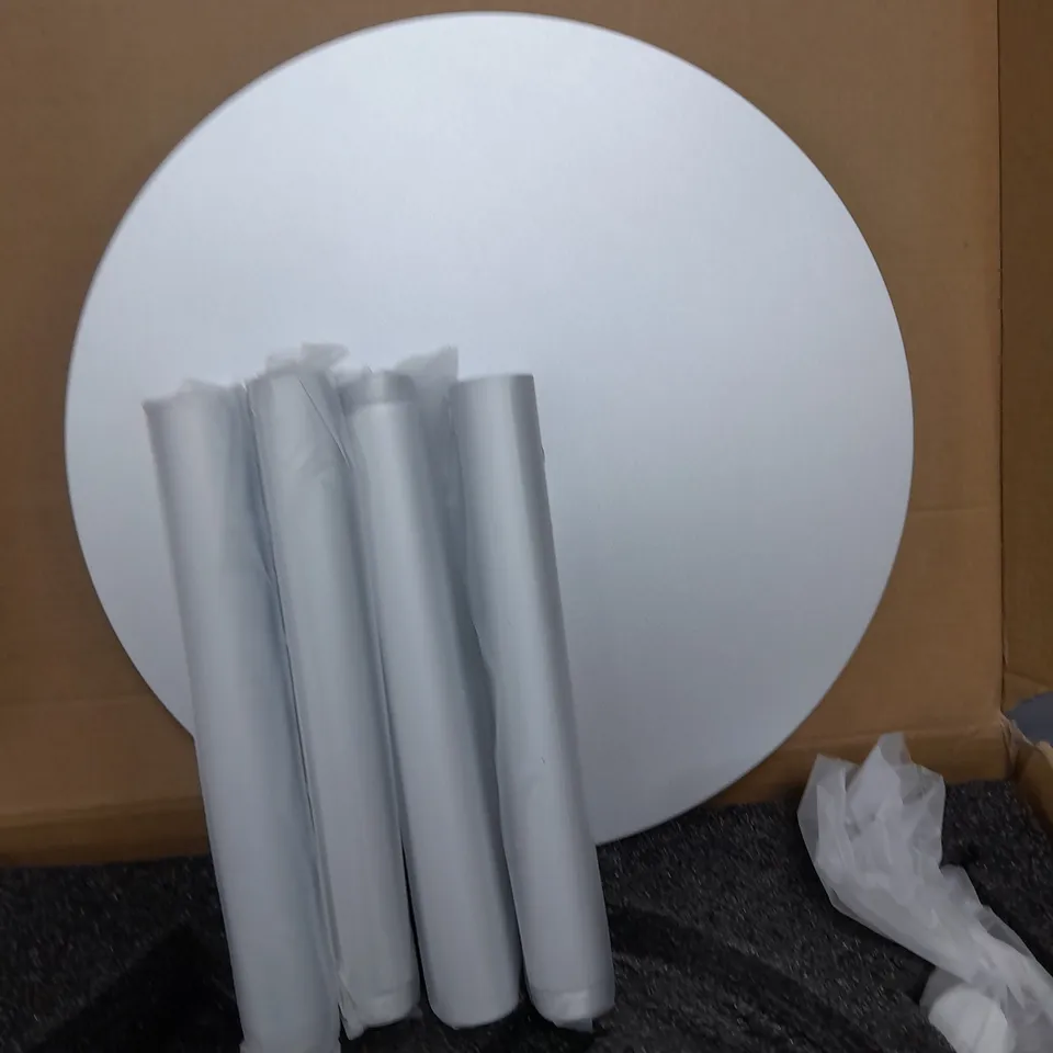 BOXED QWALL FLOOR STAND IN SILVER COLOUR FOR PROJECTOR