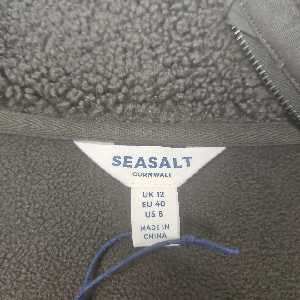 SEASALT CORNWALL FLEECE JACKET – UK 12 (EU 40)