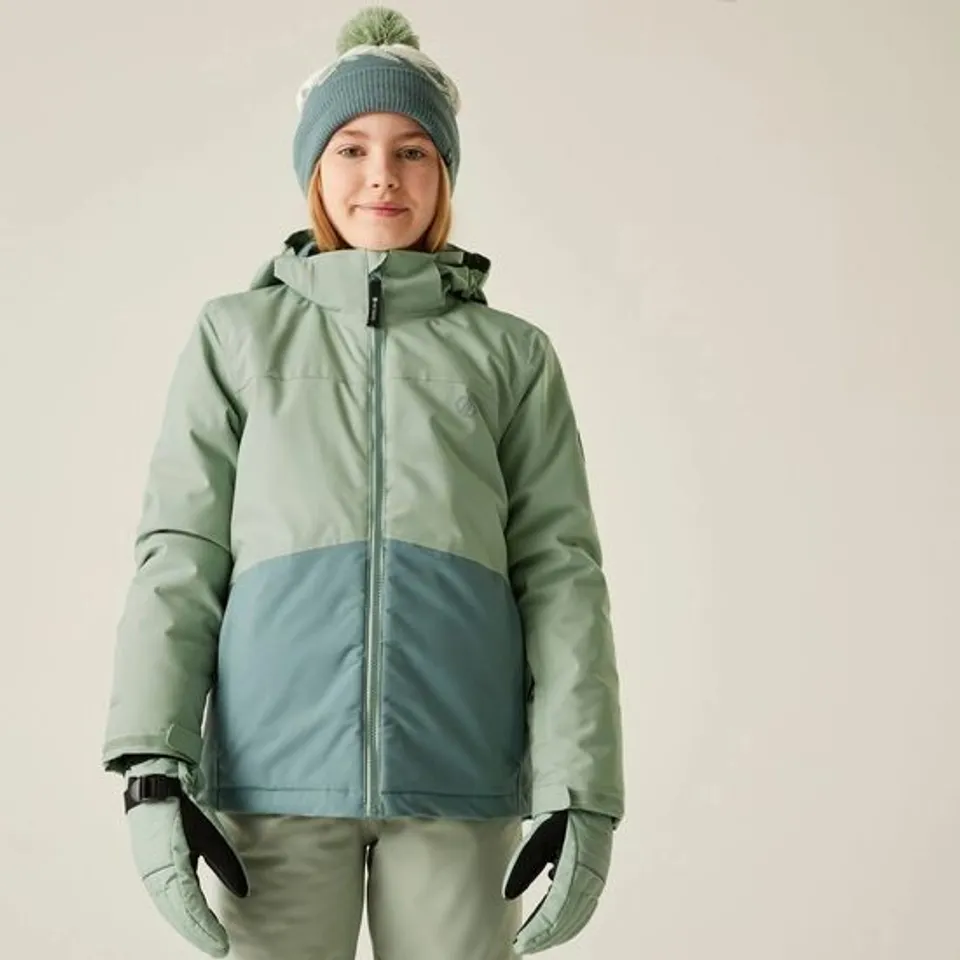 BRAND NEW DARE 2B KIDS' SEND IT! SKI JACKET GLACIER GREEN SIZE 14 YEAR