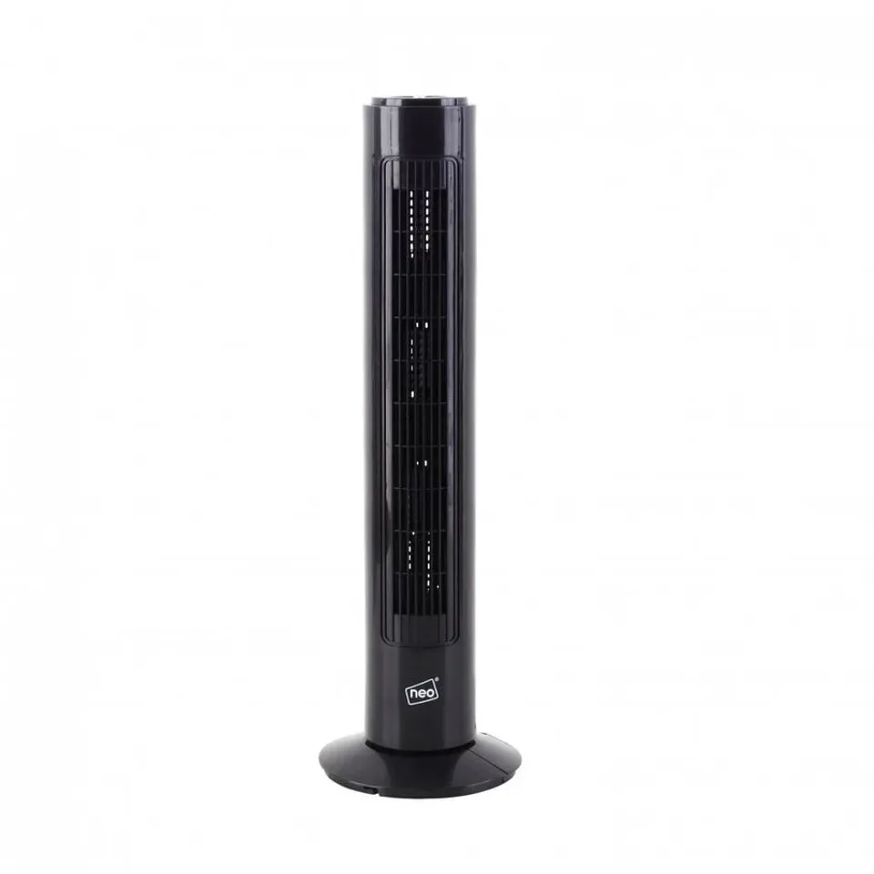 BOXED NEO BLACK FREE STANDING TOWER FAN 29 INCH