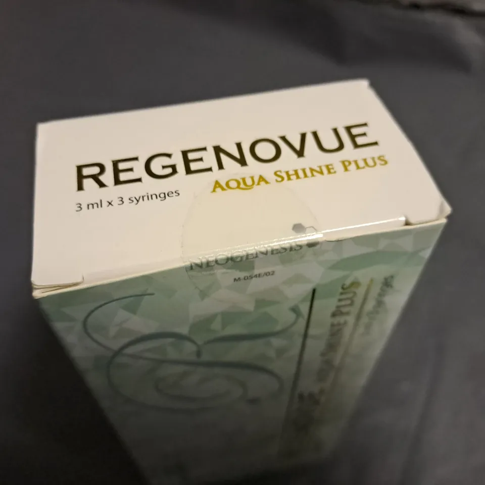 NEOGENESIS REGENOVUE AQUA SHINE PLUS SKIN SERUM - 3ML X 3 SYRINGES