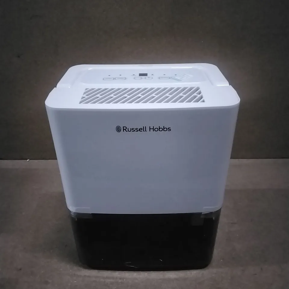 BOXED RUSSELL HOBBS 10L DEHUMIDIFIER RHDH1001