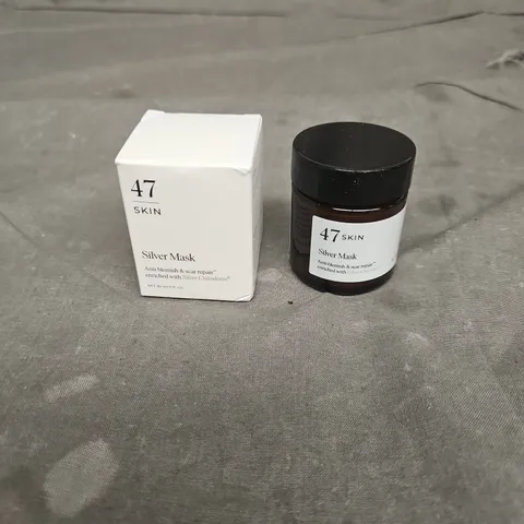 BOXED 47 SKIN ANTI-BLEMISH & SCAR REPAIR SILVER MASK 30ML