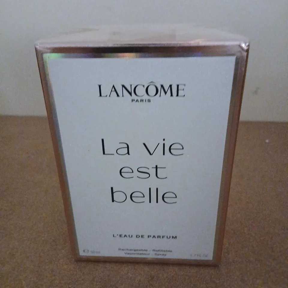 BOXED AND SEALED LANCÔME "LA VIE EST BELLE" EAU DE PARFUM 50ML 