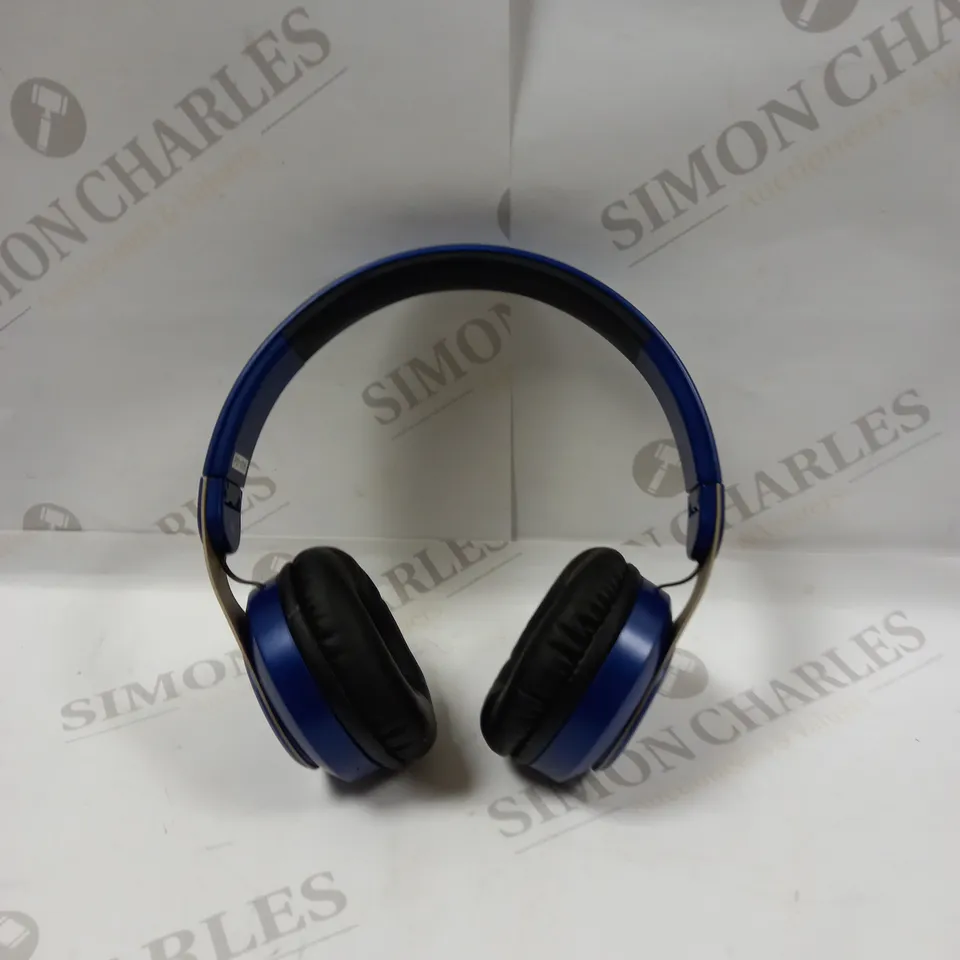 MIXX AUDIO BLUE HEADPHONES