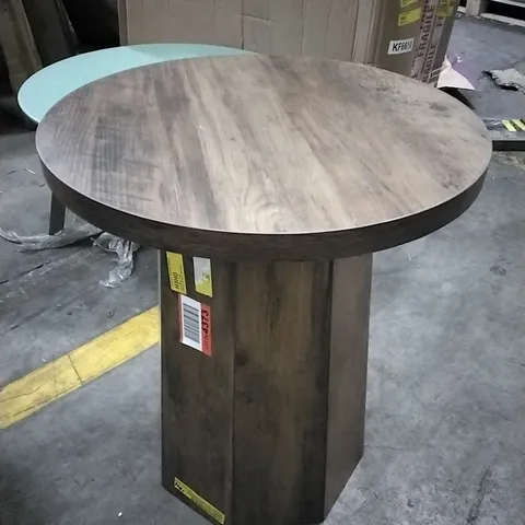 ROUND PEDESTAL END TABLE 50X 50X 61CM 