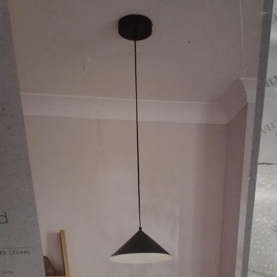 BOXED THE EDITED LIFE METAL CONE LED CEILING FITTING