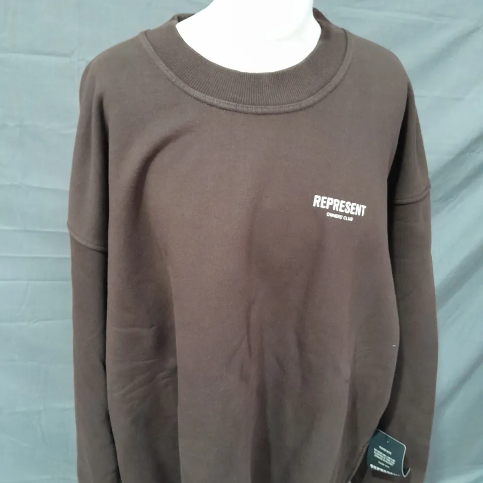 REPRESENT OWNERS CLUB SWEATER SIZE XL 