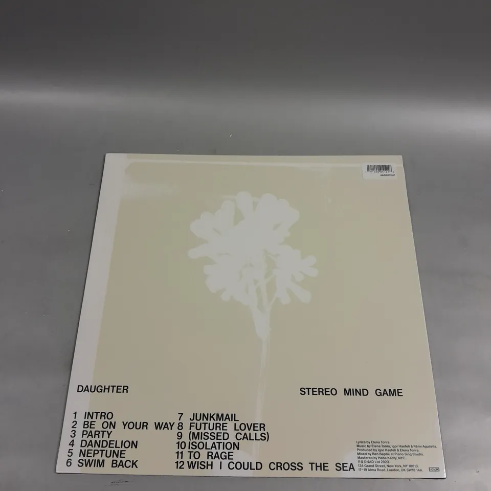 SEALED STEREO MIND GAME DAUGHTER VINYL 