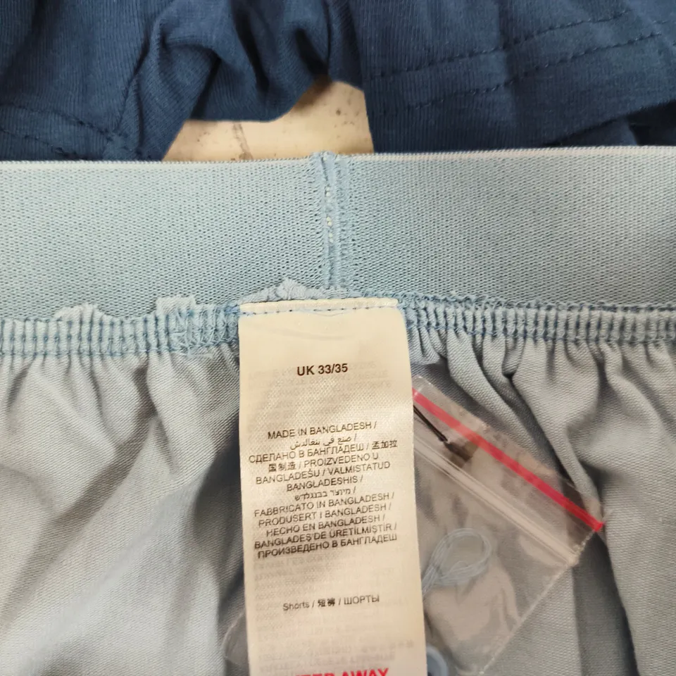 MEN'S BOXERS – MIXED COLOURS, UK 33/35 (5 PAIRS)