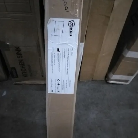 BOXED DKIEI PORTABLE PROJECTION SCREEN WHITE AL1547
