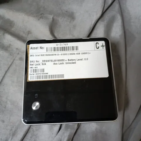 2 X ASSORTED INTEL NUC MINI PC