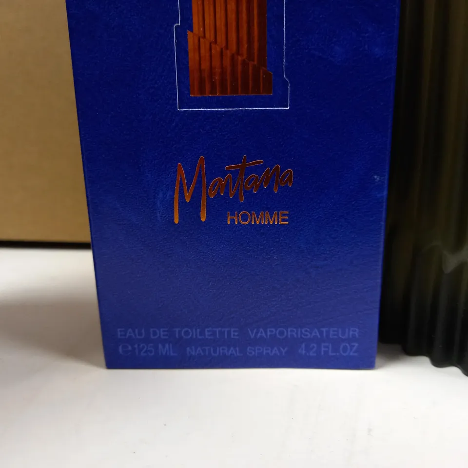 LOT OF APPROX 3 MONTANA HOMME EAU DE TOILETTE NATURAL SPRAY - 125ML