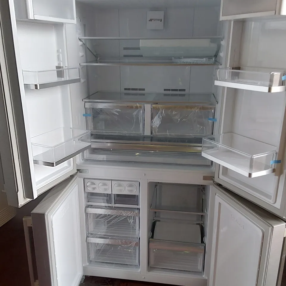 SMEG FQ60XDF AMERICAN FRIDGE FREEZER - STEEL 