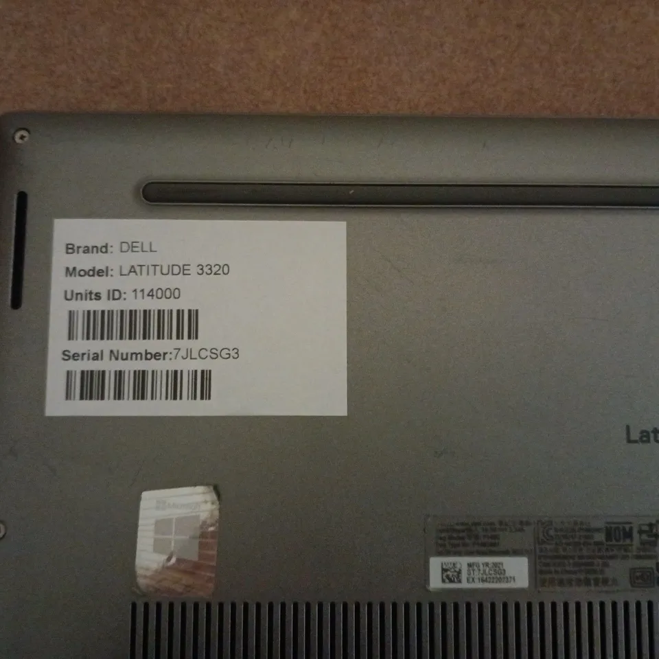 DELL LATITUDE 3320 LAPTOP