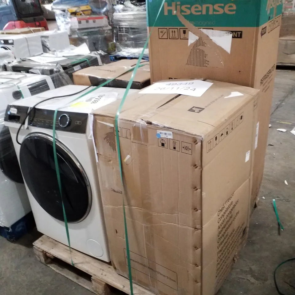 PALLET CONTAINING APPROXIMATELY 4 RAW ELECTRICAL ITEMS TO INCLUDE: