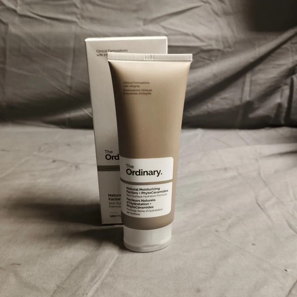 THE ORDINARY NATURAL MOISTURIZING FACTORS + PHYTOCERAMIDES 100 ML – FACIAL SKIN CARE