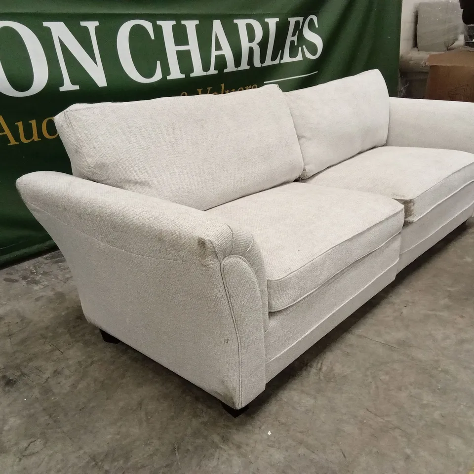 DURY CHUNKY WEAVE 4 SEATER STANDARD BACK SOFA RRP £679